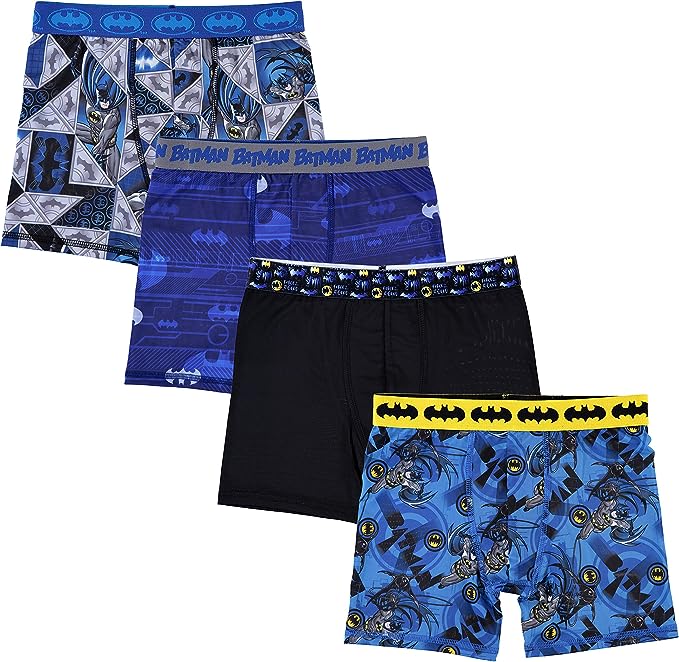 DC Comics boys Super Hero 100% Cotton Underwear
