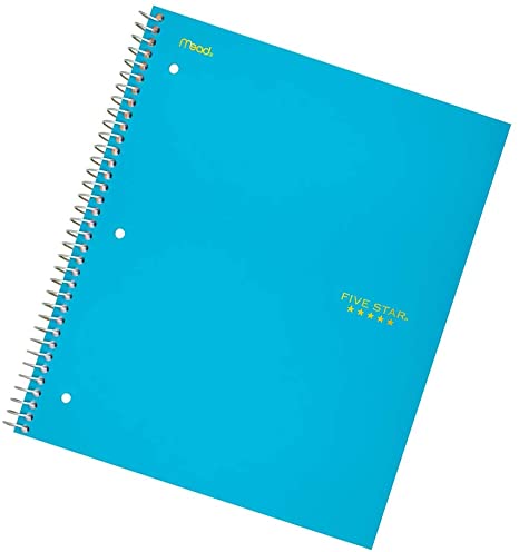 Spiral Notebook, 1 Subject, Graph Ruled Paper, 100 Sheets, 11 x 0.81 x 9.75 inches