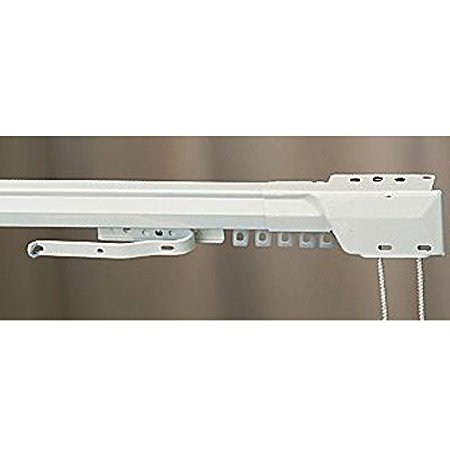 Superfine Traverse 48"-86" One-Way Right Curtain Rod