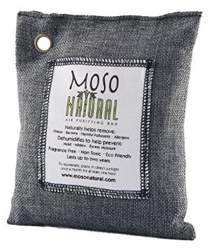 Moso Natural Air Purifying Bag Charcoal Color 200-G