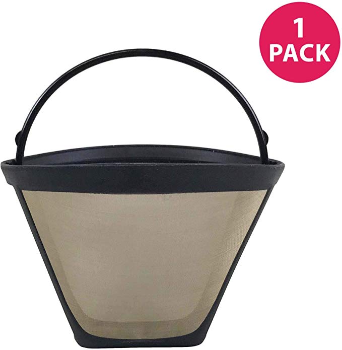 Think Crucial Replacement for Bonavita #4 Coffee Filter Fits BV1800 8-Cup Coffee Maker, Washable & Reusable