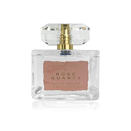 Element Edition Women's Perfume Spray - Rose Quartz, 3.4 oz 100 ml - Calming and Relaxing Fragrance with a Blending of Pear, Pink Freesia, and White Woods - Tru Fragrance & Beauty