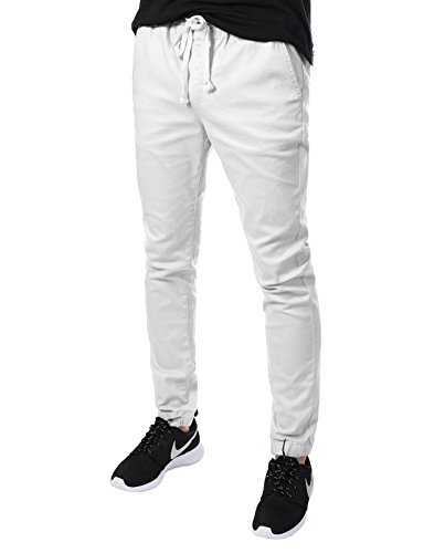 JD Apparel Men's Harem Twill Joggers Pants