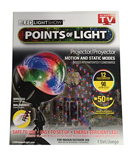 CHRISTMAS LIGHTS LED LIGHT SHOW (Wireless)/ INDOOR/OUTDOOR USE (1)