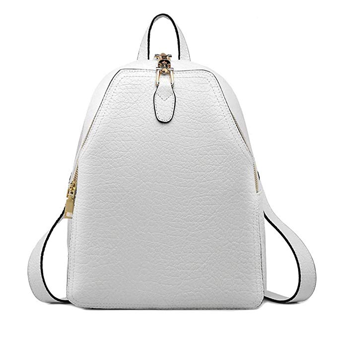 Women's Fashion Backpack Leather Cowhide Bag