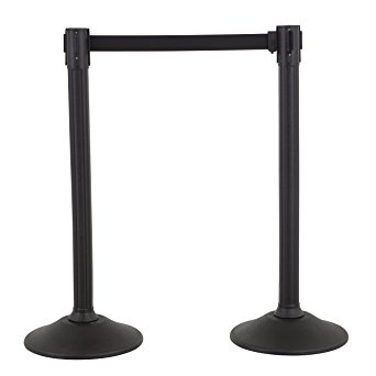 US Weight Sentry Stanchion with Retractable Belt (2-Pack)