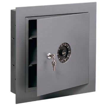 SentrySafe 7150 Dual Protection Wall Safe 670 Cubic Inches Gray