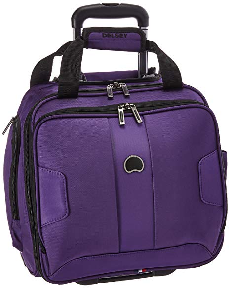 Delsey Luggage Sky Max 2 Wheeled Underseater, Purple