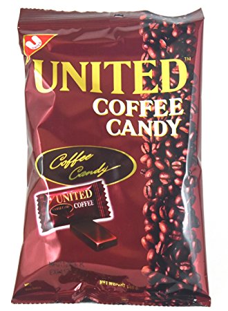 United Coffee Candy 4.94oz - 6 Bags of 4.94oz ea