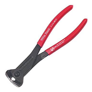 Wiha 32659 High Leverage End Cutting Nippers, 8-Inch