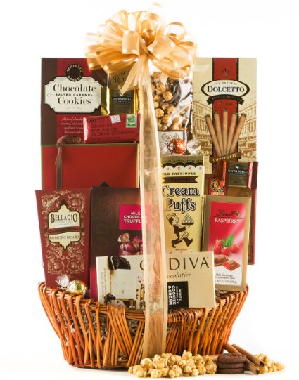 Winecom Chocolate Decadence Gift Basket