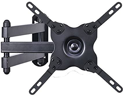 VideoSecu TV Wall Mount Monitor Bracket with Full Motion Articulating Tilt Arm 15" Extension for Most 27" 30" 32" 35" 37" 39" 40" LCD LED TVs with VESA 200x200 ML14B WS2