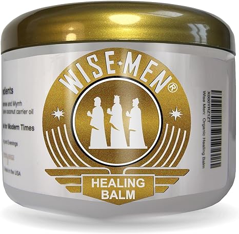Wise Men Healing Balm for Soothing Relief with Myrrh and Frankincense Essential Oils