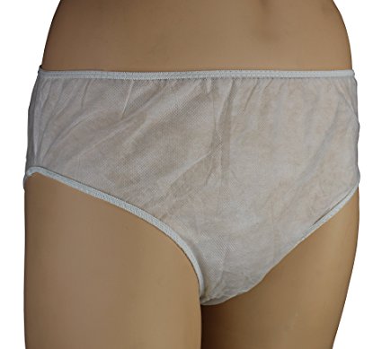 Disposable Plus Women's Premium Disposable Underwear Briefs, 30 Pack No More Carrying Dirty Underwear When Traveling