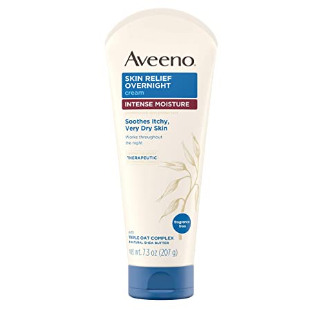 Aveeno Intense Relief Overnight Cream - 7.3 oz - 2 pk