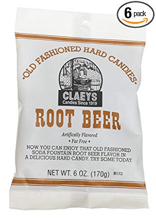 Claey's, Old Fashioned Hard Candy Root Beer, 6 oz