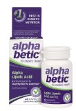 alpha betic Alpha Lipoic Acid For People With Diabetes 60 Capsules Pack of 2