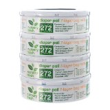 Nursery Fresh Refill for Diaper Genie 272 Count Pack of 4