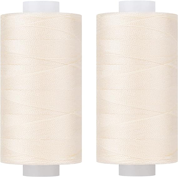 Simthread All Purpose Thread Polyester 400Y Cream