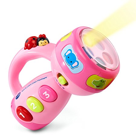 VTech Spin and Learn Color Flashlight - Pink - Online Exclusive