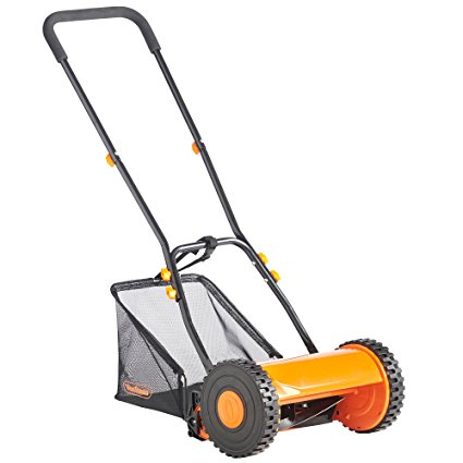 VonHaus 30cm Manual Cylinder Garden Lawn Mower with FREE Extended 2 Year Warranty