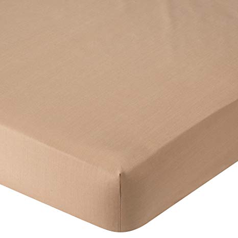 Carter's Bassinet Jersey Fitted Sheet, Mocha (Discontinued by Manufacturer)