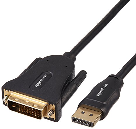 AmazonBasics DisplayPort to DVI Cable - 6 Feet