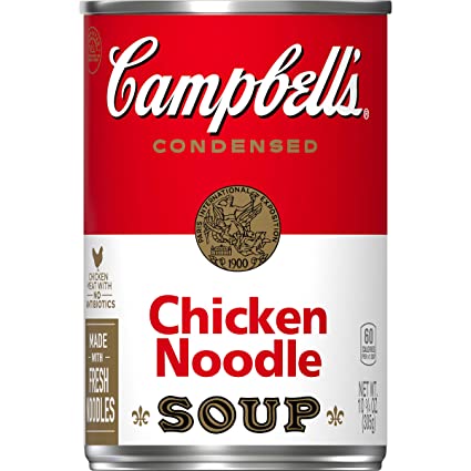 Campbell's Condensed Chicken Noodle Soup, 10.75 oz. Can