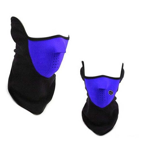 Doinshop Blue Anti Cold Mask Winter Warm Neck Face Mask Paintball Bicycle Bike Motorcycle