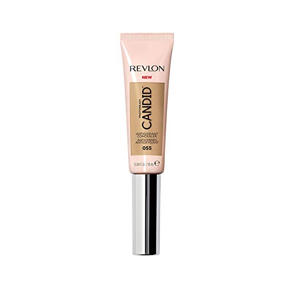 Revlon PhotoReady Candid Concealer, with Anti-Pollution, Antioxidant, Anti-Blue Light Ingredients, without Parabens, Pthalates and Fragrances; Chestnut.34 Fluid Oz
