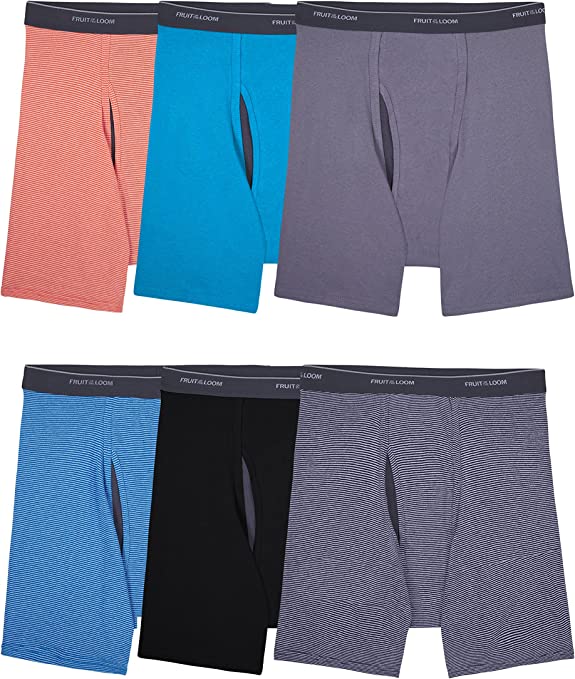 Fruit of the Loom Men's Coolzone Boxer Briefs (Assorted Colors) (Pack of 3)
