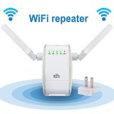 Starrybay 300Mbps Wireless-N Range Extender WiFi Repeater Full coverage Router Wall PlugEthernet Port Signal Indicator WPS and Reset Button Firmware