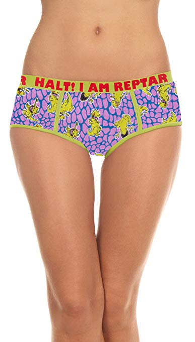 Underboss Womens Ladies Nick Rewind Nostalgia Hipster Brief Panty (See More Designs and Sizes)