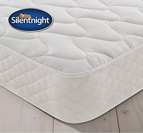 Silentnight Essentials Sprung Rolled Mattress, Double Sided, Hypoallergenic, Firm, Double