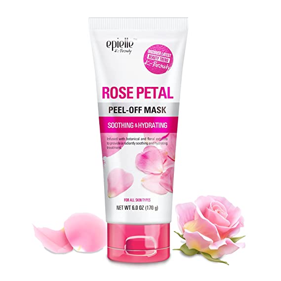 Epielle Rose Petal Peel-Off Mask, 6oz (1 pack)