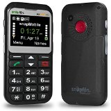 Snapfon ezTWO Senior Cell Phone SIMPLE and Easy to Use SOS Button Hearing Aid Compatible UNLOCKED GSM