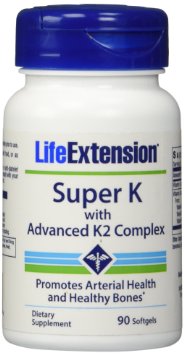 Life Extension Super K with Advanced K2 Complex 90 Softgels