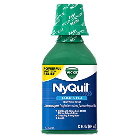 Vicks Nyquil Original Liquid - 12 Oz.