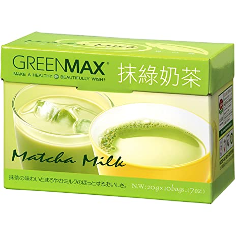 Greenmax -Matcha Milk (Instant Green Milk Tea) z (Pack of 1)
