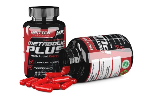 Ultra Strong Fat Burner Metabolic Plus | For Men & Women | Easy To Swallow Capsules | 100% MONEY BACK GUARANTEE | 1 MONTH SUPPLY | FREE DIET PLAN EBOOK WITH EVERY ORDER