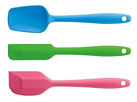 Cuisinart Mini Spatulas, Blue/Green/Pink (Set of 3)