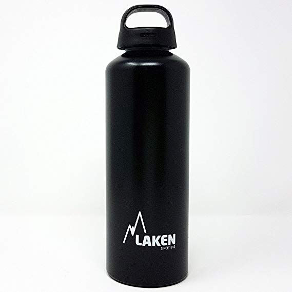 Laken Classic Water Bottle Wide Mouth Screw Cap with Loop 20-34 Ounce