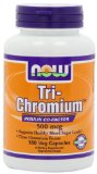 NOW Foods Tri-Chromium 500mcgCinnamon 180 Vcaps