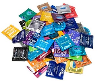 Condoms Variety 24 Pack Trojan Durex Lifestyles Atlas Crown Trustex Impulse Fantasy Caution Wear and More The Random Fun That You Will Not Know Until You Have Used