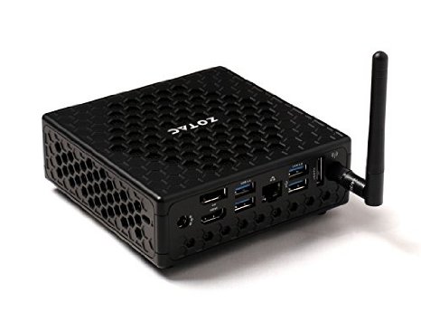 ZOTAC ZBOX C Series CI540 nano Mini PCwith Intel Core i5-4210Y dual-core Processor Wi-Fi Bluetooth No Hard Drive No Memory No OS Barebone System ZBOX-CI540NANO-U