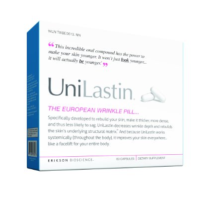 Unilastin The European Wrinkle Pill, 60 Count