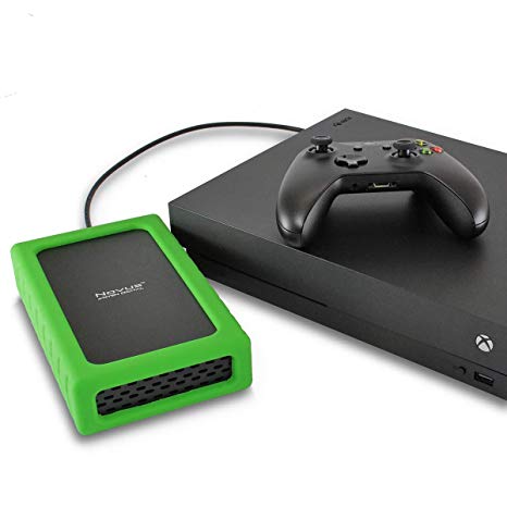 Novus 2TB External USB-C Rugged Gaming Hard Drive for Xbox One/X/S