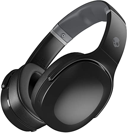 SKULLCANDY Crusher Evo Wireless Over-Ear Headphones, True Black (S6EVW-N740)