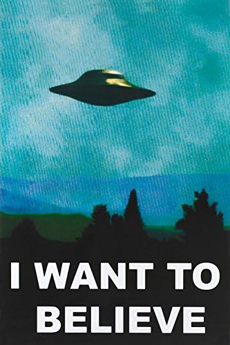 (24x36) The X-Files I Want To Believe TV Poster Print