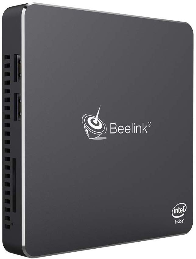 Mini PC, Beelink T34 8GB DDR3 256GB SSD Fanless Mini Computer Desktop Ultra-Thin Windows 10 Intel Celeron J3455 Processor (up to 2.3GHz),Dual HDMI 4K,2.4G 5.8G Dual WiFi,Gigabit Ethernet,BT 4.0